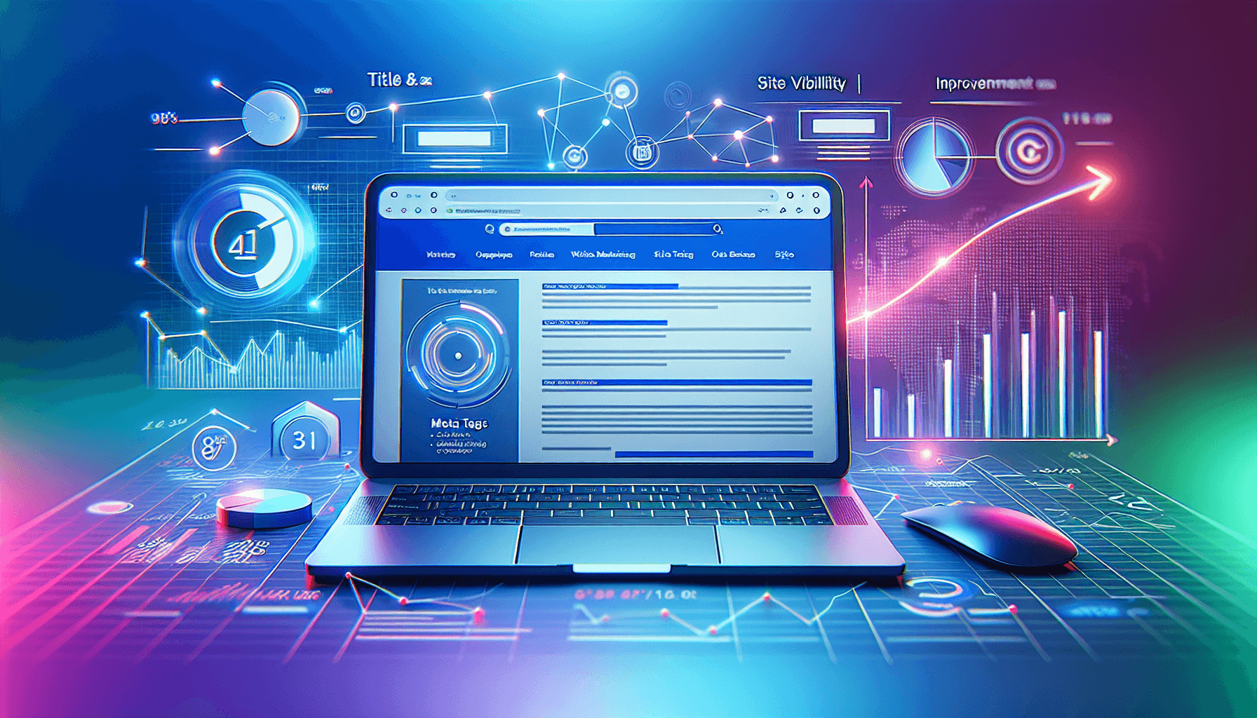 Image illustrant Article sur Le guide ultime de l'optimisation des balises title et meta