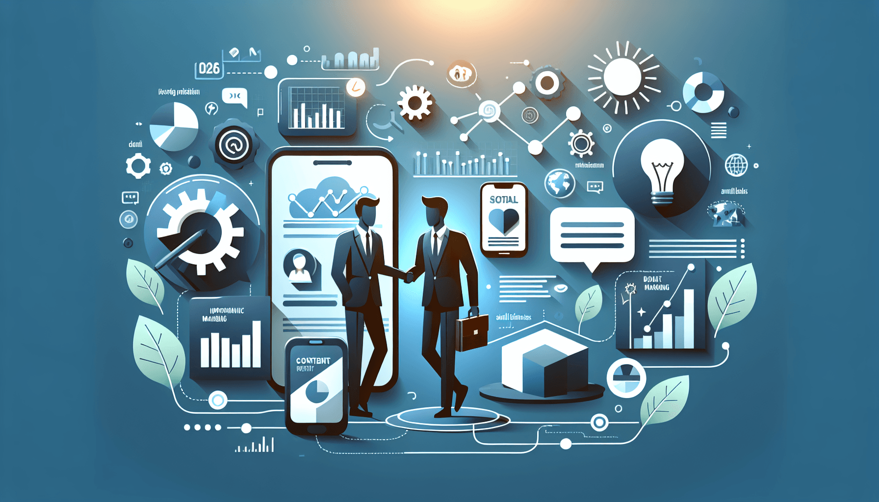 Image illustrant Article sur L'importance du content marketing pour les petites entreprises